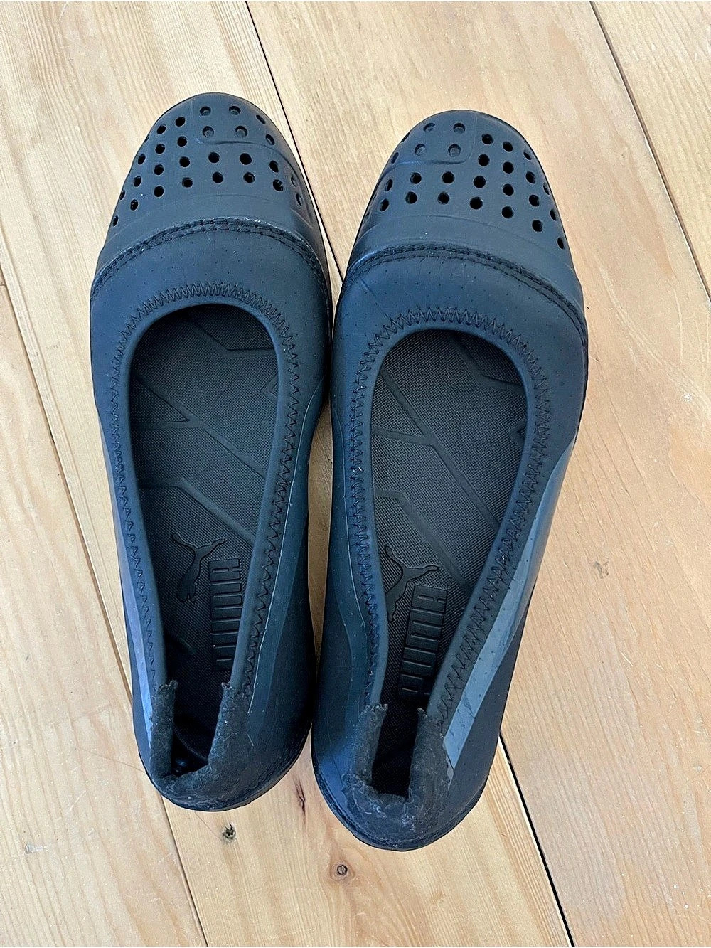 Puma Catch Soleil Ballerina Women's Black Flats US 7 - Picture 2 of 5